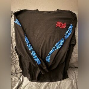 LIKE NEW! SANTA CRUZ LONG SLEEVE SHIRT